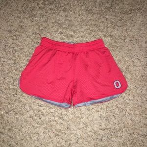 REVERSIBLE OHIO STATE UNIVERSITY (OSU) shorts